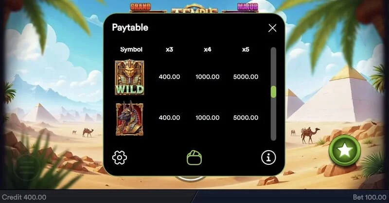 Temple of Treasures - spuštění kola Hold & Win se symboly Cash Collector